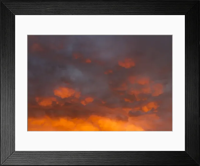 Framed Print : Thunder clouds Framed Print : Thunder clouds