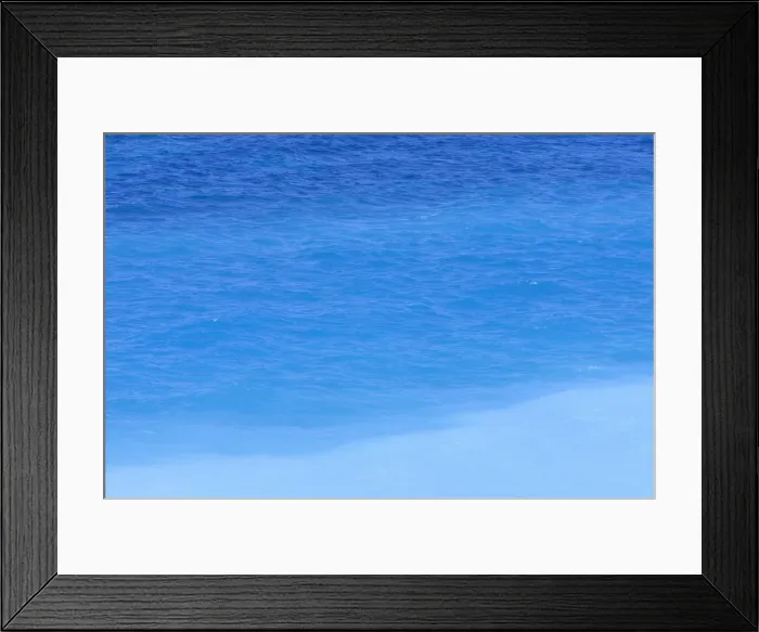 Framed Print : Shades of blue ocean, Rhodos Framed Print : Shades of blue ocean, Rhodos