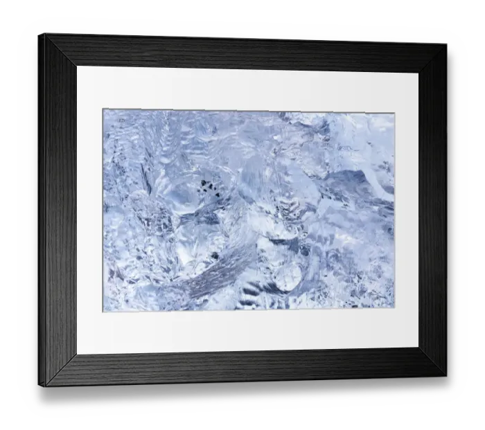 Framed Print : Iceberg details Framed Print : Iceberg details