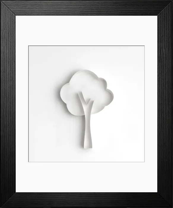 Framed Print : Origami tree Framed Print : Origami tree