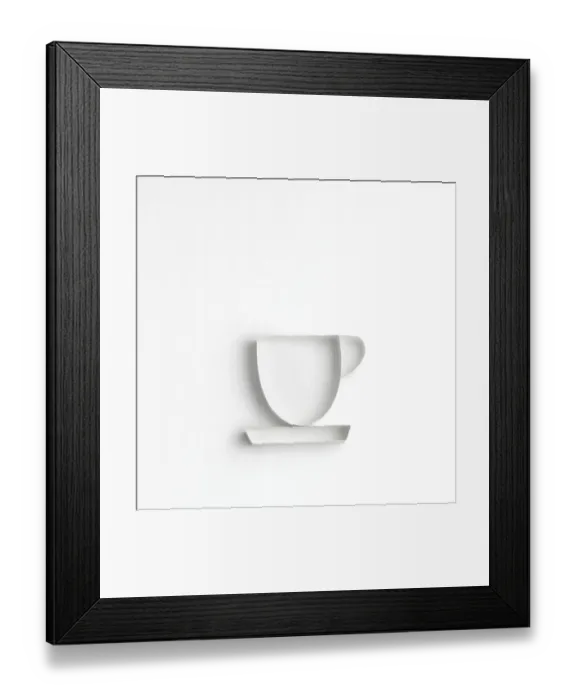 Framed Print : Origami cup Framed Print : Origami cup