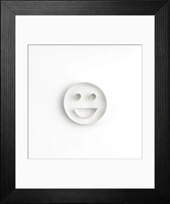 Framed Print : Origami smiley Framed Print : Origami smiley