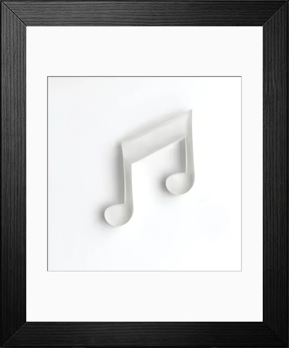 Framed Print : Origami note Framed Print : Origami note