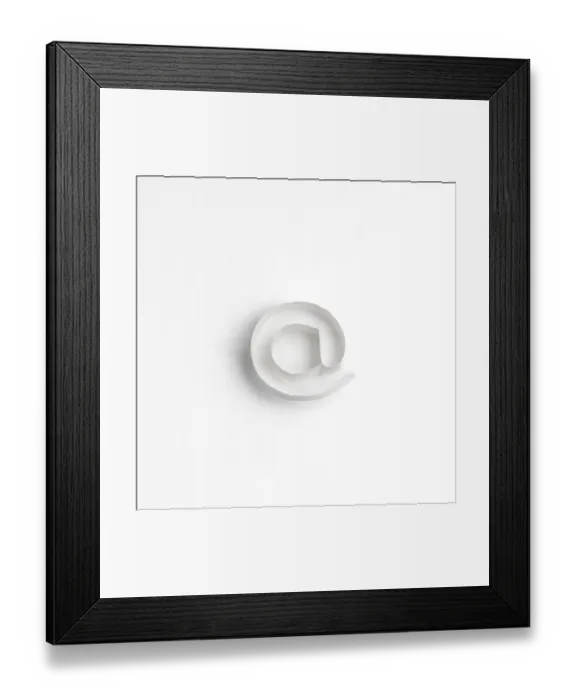 Framed Print : Origami play button Framed Print : Origami play button