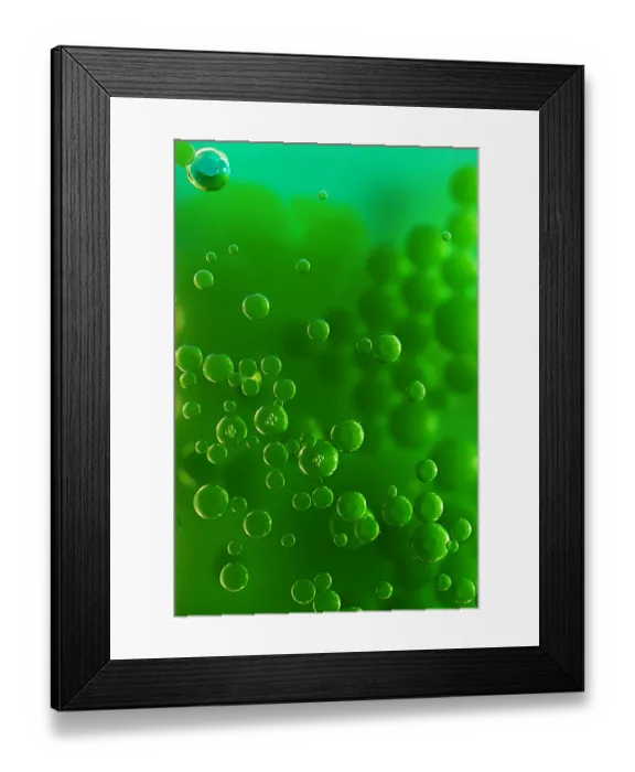 Framed Print : Color Bubbles Framed Print : Color Bubbles