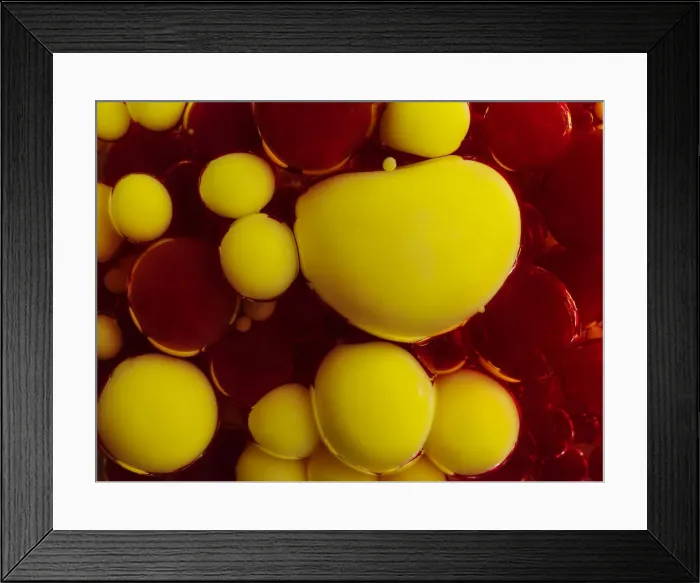 Framed Print : Color Bubbles Framed Print : Color Bubbles