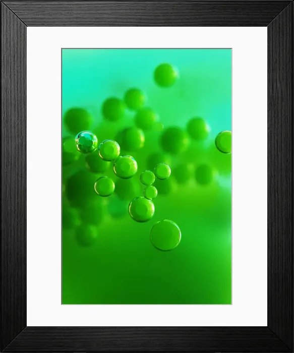 Framed Print : Color Bubbles Framed Print : Color Bubbles