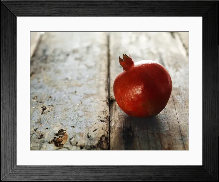 Framed Print : Fruit. Fresh fruit on raw wood shot with shallow depth of field in daylight Framed Print : Fruit. Fresh fruit on raw wood shot with shallow depth of field in daylight