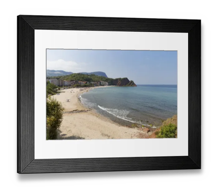Framed Print : Beach in Cakraz, Black Sea, Bartin Province, Black Sea Region, Turkey Framed Print : Beach in Cakraz, Black Sea, Bartin Province, Black Sea Region, Turkey