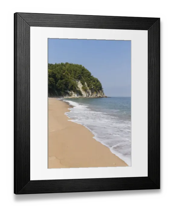 Framed Print : Beach in Kapisuyu, Black Sea, Bartin Province, Black Sea Region, Turkey Framed Print : Beach in Kapisuyu, Black Sea, Bartin Province, Black Sea Region, Turkey
