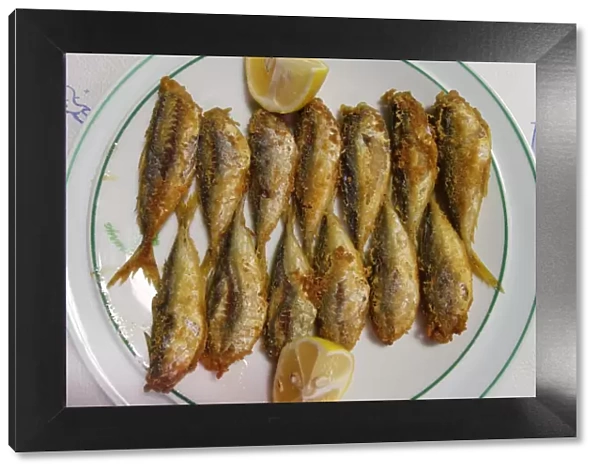 Hamsi, fried anchovies, Black Sea Region, Turkey