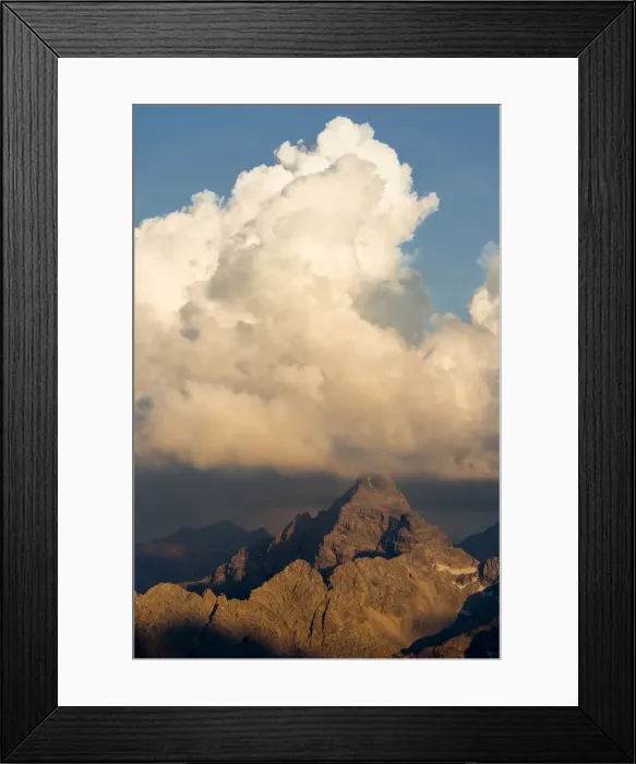 Framed Print : Dark clouds above the Allgau Alps, Oberstdorf, Bavaria, Germany Framed Print : Dark clouds above the Allgau Alps, Oberstdorf, Bavaria, Germany