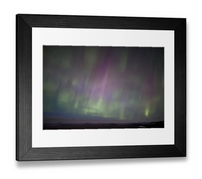 Framed Print : Strong Northern Lights, Highlands of Iceland, Northeastern Region, Iceland Framed Print : Strong Northern Lights, Highlands of Iceland, Northeastern Region, Iceland