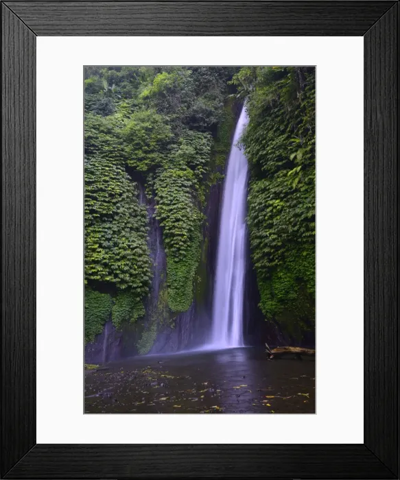 Framed Print : Waterfall of Munduk, Bali, Indonesia Framed Print : Waterfall of Munduk, Bali, Indonesia