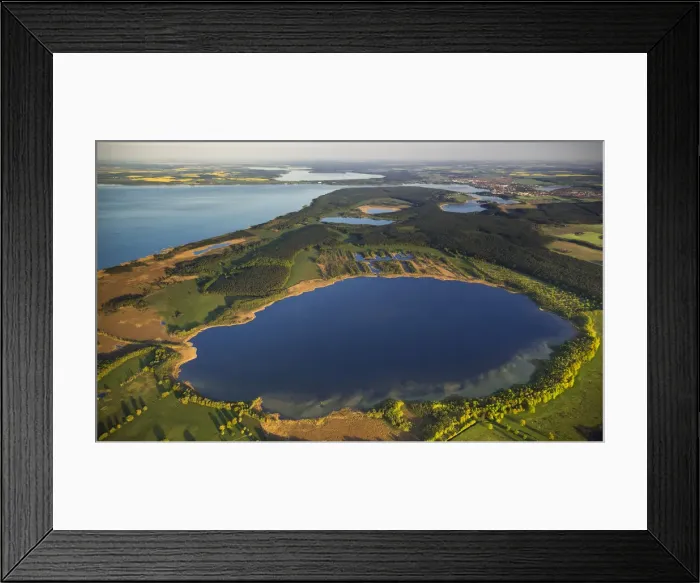 Framed Print : Aerial view, Waren National Park, Waren, Mecklenburg Lake District or Mecklenburg Lakeland, Mecklenburg-Western Pomerania, Germany Framed Print : Aerial view, Waren National Park, Waren, Mecklenburg Lake District or Mecklenburg Lakeland, Mecklenburg-Western Pomerania, Germany