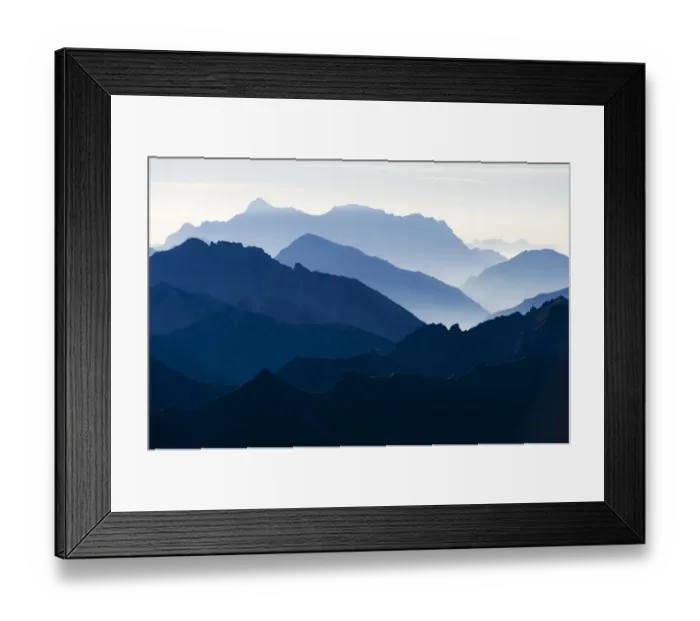 Framed Print : Peaks of the Allgau Alps in steplike arrangement in the early morning, Oberstdorf, Bavaria, Germany Framed Print : Peaks of the Allgau Alps in steplike arrangement in the early morning, Oberstdorf, Bavaria, Germany