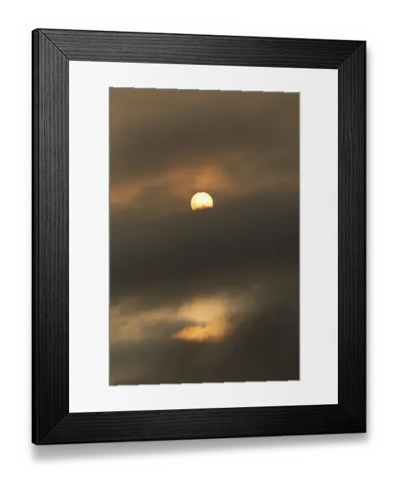 Framed Print : Sun behind clouds and brownish ash and gas clouds of the Holuhraun fissure eruption, north of the Baroarbunga volcano, highlands of Iceland, Northeastern Region, Iceland Framed Print : Sun behind clouds and brownish ash and gas clouds of the Holuhraun fissure eruption, north of the Baroarbunga volcano, highlands of Iceland, Northeastern Region, Iceland