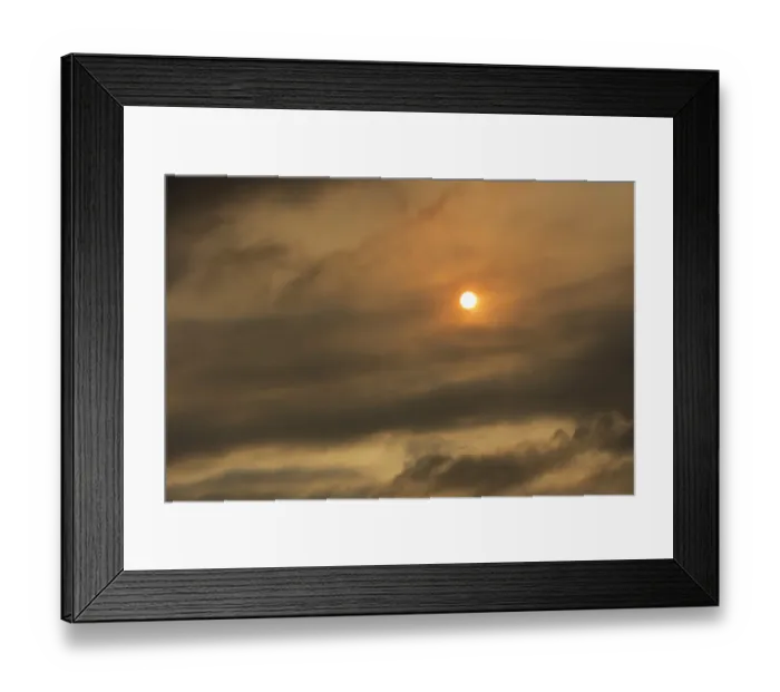 Framed Print : Sun behind clouds and brownish ash and gas clouds of the Holuhraun fissure eruption, north of the Baroarbunga volcano, highlands of Iceland, Northeastern Region, Iceland Framed Print : Sun behind clouds and brownish ash and gas clouds of the Holuhraun fissure eruption, north of the Baroarbunga volcano, highlands of Iceland, Northeastern Region, Iceland