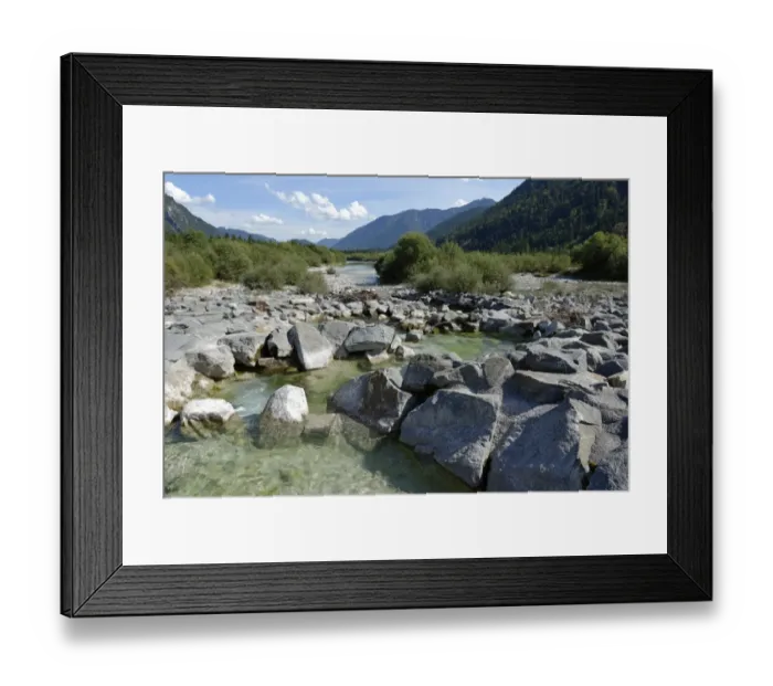 Framed Print : Upper Isar River, at the sediment barrier, nature reserve, Isar valley, Tolzer Land, Upper Bavaria, Bavaria, Germany Framed Print : Upper Isar River, at the sediment barrier, nature reserve, Isar valley, Tolzer Land, Upper Bavaria, Bavaria, Germany