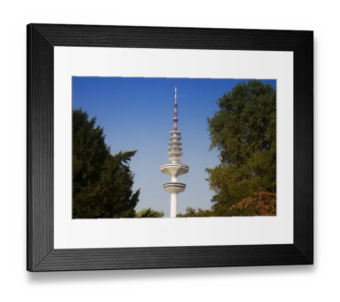 Framed Print : Hamburg TV Tower, Heinrich-Hertz-Turm, radio telecommunication tower, Hamburg, Germany Framed Print : Hamburg TV Tower, Heinrich-Hertz-Turm, radio telecommunication tower, Hamburg, Germany