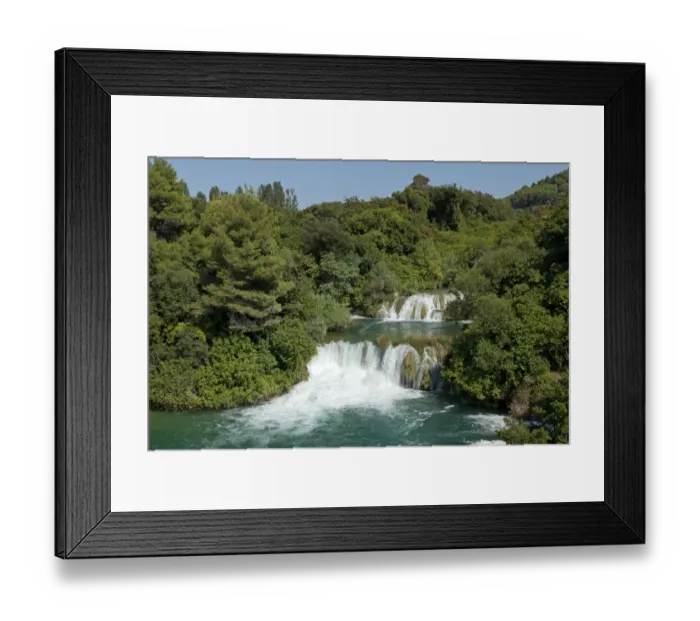Framed Print : Waterfall, Krka National Park, Dalmatia, Croatia Framed Print : Waterfall, Krka National Park, Dalmatia, Croatia