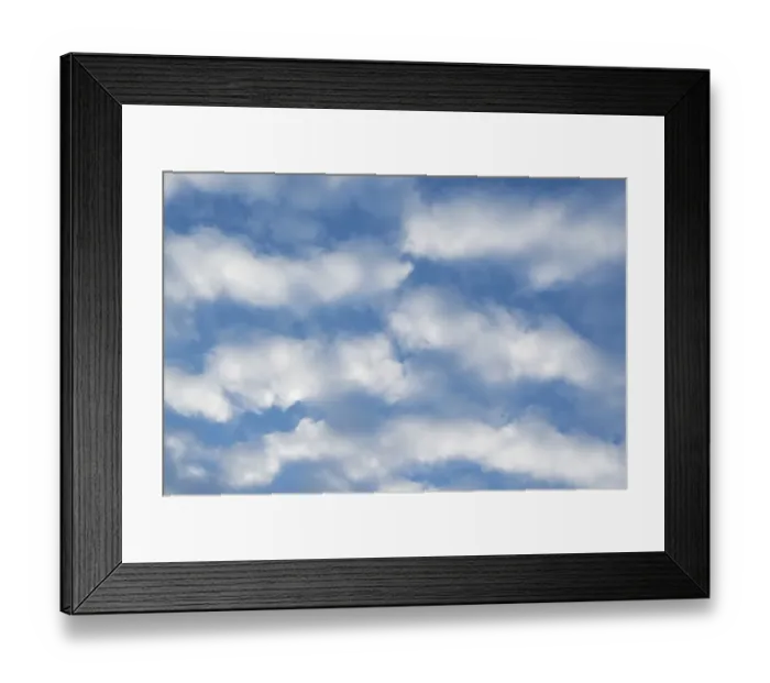 Framed Print : Cirrocumulus clouds, small fluffy clouds, Germany Framed Print : Cirrocumulus clouds, small fluffy clouds, Germany