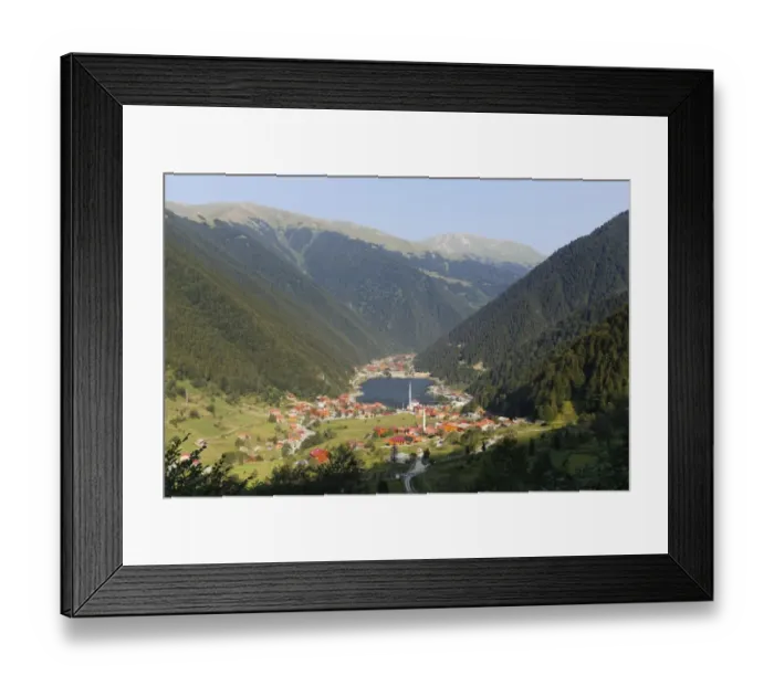 Framed Print : Lake Uzungol, village of Uzungol, Trabzon Province, Pontic Mountains or Kackar Daglari, Black Sea Region, Turkey Framed Print : Lake Uzungol, village of Uzungol, Trabzon Province, Pontic Mountains or Kackar Daglari, Black Sea Region, Turkey