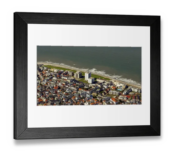 Framed Print : Aerial view, Norderney, island in the North Sea, East Frisian Islands, Lower Saxony, Germany Framed Print : Aerial view, Norderney, island in the North Sea, East Frisian Islands, Lower Saxony, Germany