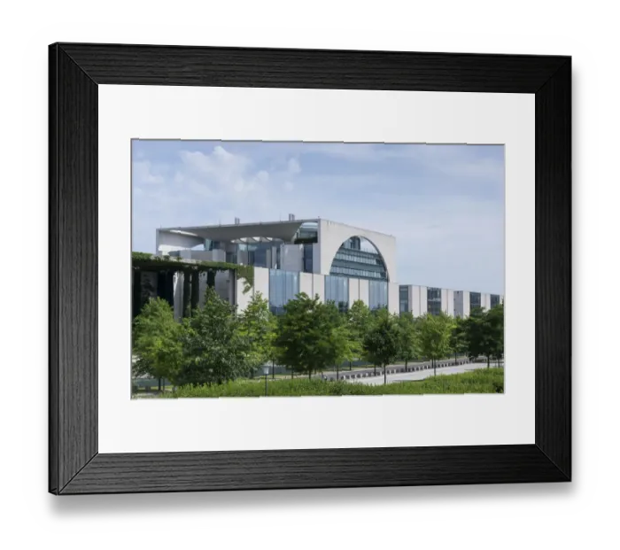 Framed Print : Federal Chancellery, Berlin, Germany Framed Print : Federal Chancellery, Berlin, Germany