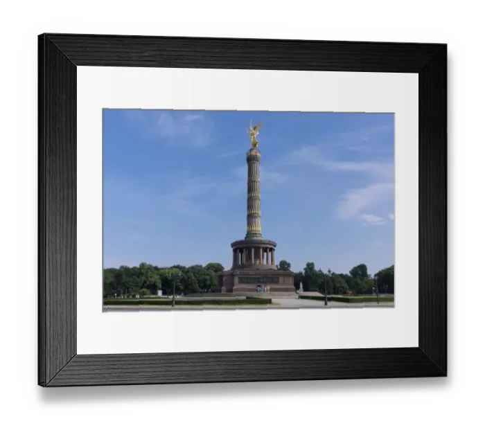 Framed Print : Berlin Victory Column, Grosser Stern, Berlin, Germany Framed Print : Berlin Victory Column, Grosser Stern, Berlin, Germany