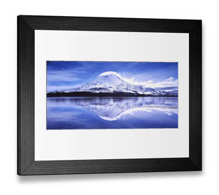 Framed Print : Parinacota volcano with reflections in the lake Lago Chungara, Lauca National Park, Antofagasta, Chile Framed Print : Parinacota volcano with reflections in the lake Lago Chungara, Lauca National Park, Antofagasta, Chile