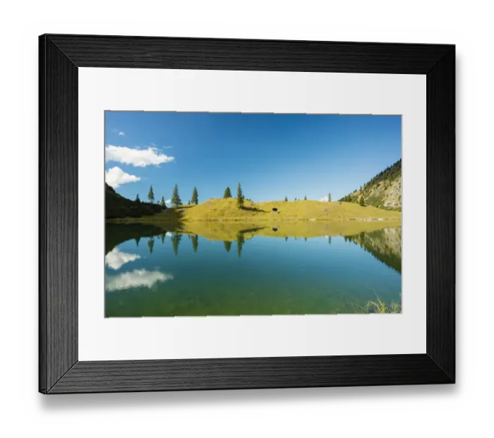 Framed Print : Unterer Gaisalpsee Lake, Allgau Alps, Allgau, Bavaria, Germany Framed Print : Unterer Gaisalpsee Lake, Allgau Alps, Allgau, Bavaria, Germany
