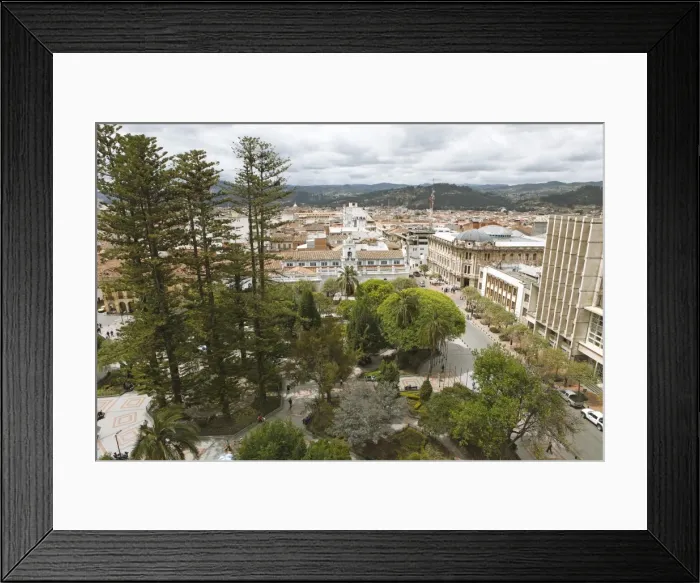 Framed Print : Abdon Calderon Park with the Old Cathedral, Cathedral Vieja, Palace of Justice and City Hall, Cuenca, Azuay Province, Ecuador Framed Print : Abdon Calderon Park with the Old Cathedral, Cathedral Vieja, Palace of Justice and City Hall, Cuenca, Azuay Province, Ecuador