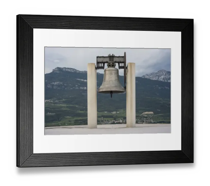 Framed Print : Peace Bell Maria Dolens, World War I Memorial, Rovereto region of Trentino-Alto Adige, Italy
