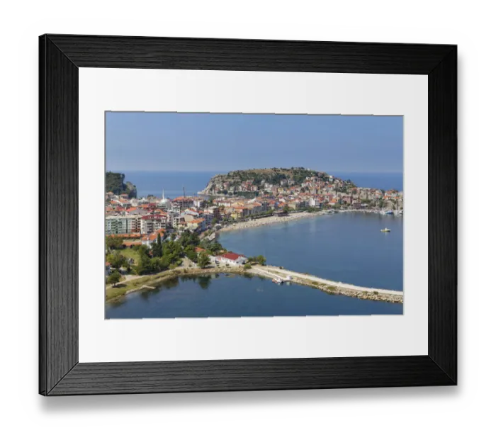 Framed Print : Harbour town of Amasra, Bartin Province, coast of the Black Sea, Black Sea Region, Turkey Framed Print : Harbour town of Amasra, Bartin Province, coast of the Black Sea, Black Sea Region, Turkey