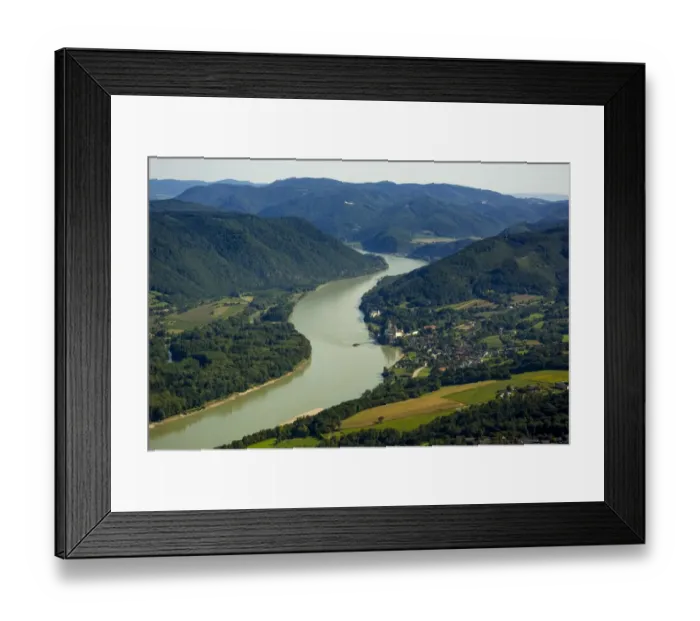 Framed Print : Aerial view, Wachau with Servite monastery Schloss Schonbuhel Castle on the Danube, Schonbuhel-Aggsbach, Lower Austria, Austria Framed Print : Aerial view, Wachau with Servite monastery Schloss Schonbuhel Castle on the Danube, Schonbuhel-Aggsbach, Lower Austria, Austria