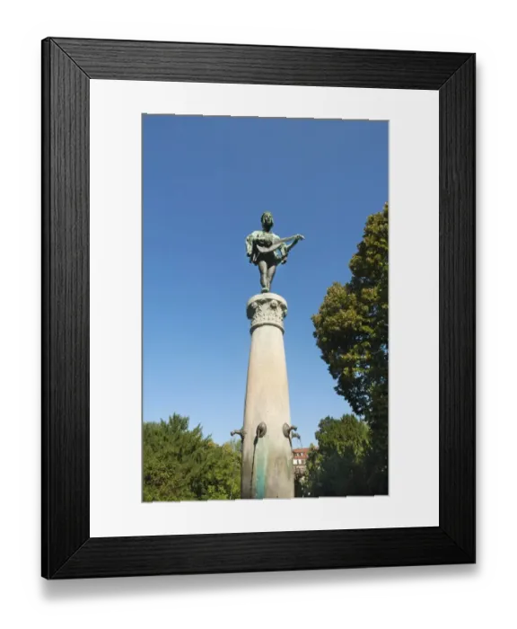 Framed Print : Minnesangerbrunnen fountain, art nouveau, 1905, Rosenaupark, Nuremberg, Middle Franconia, Bavaria, Germany Framed Print : Minnesangerbrunnen fountain, art nouveau, 1905, Rosenaupark, Nuremberg, Middle Franconia, Bavaria, Germany