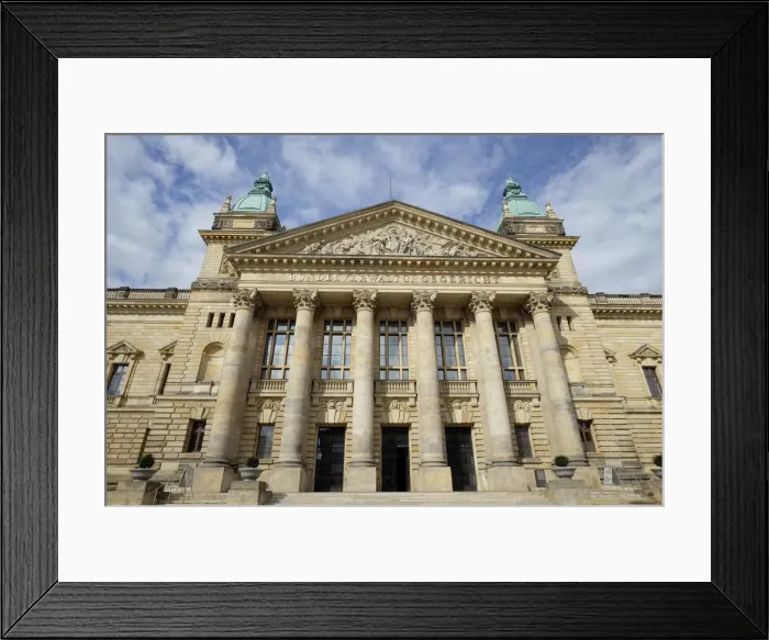 Framed Print : Federal Administrative Court of Germany, Leipzig, Saxony, Germany Framed Print : Federal Administrative Court of Germany, Leipzig, Saxony, Germany