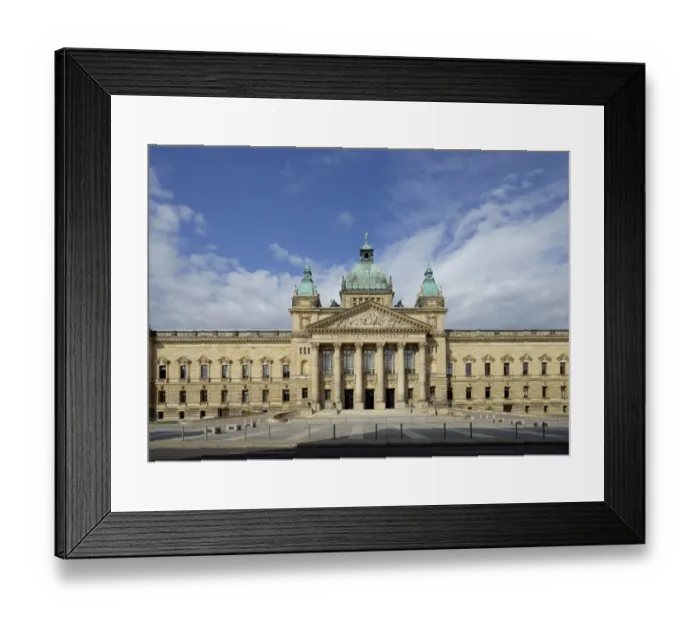 Framed Print : Federal Administrative Court of Germany, Leipzig, Saxony, Germany Framed Print : Federal Administrative Court of Germany, Leipzig, Saxony, Germany