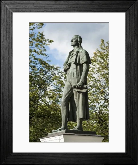 Framed Print : Statue of Schiller, monument, at the Comedy House, Centralnij Rajon, Kaliningrad, Kaliningrad Oblast, Russia Framed Print : Statue of Schiller, monument, at the Comedy House, Centralnij Rajon, Kaliningrad, Kaliningrad Oblast, Russia