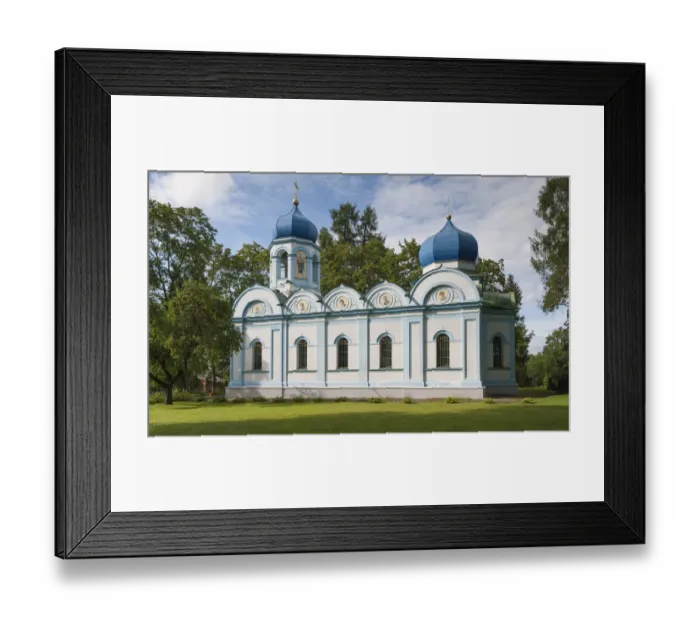Framed Print : Russian Orthodox church, Cesis, Cesis District, Latvia Framed Print : Russian Orthodox church, Cesis, Cesis District, Latvia