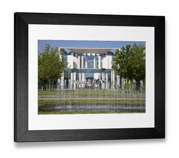 Framed Print : Federal Chancellery, Government District, Berlin, Germany Framed Print : Federal Chancellery, Government District, Berlin, Germany