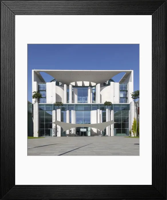 Framed Print : Federal Chancellery, Government District, Berlin, Germany Framed Print : Federal Chancellery, Government District, Berlin, Germany