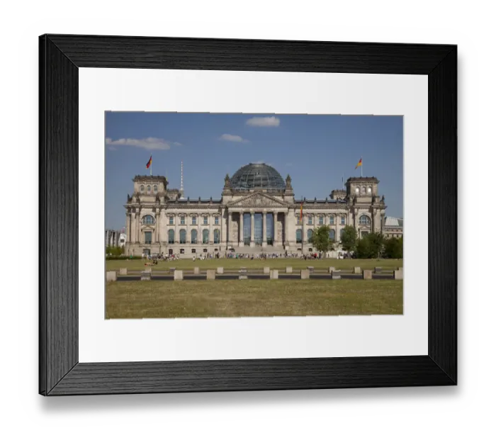 Framed Print : Reichstag, German Parliament, Government Quarter, Berlin, Germany Framed Print : Reichstag, German Parliament, Government Quarter, Berlin, Germany