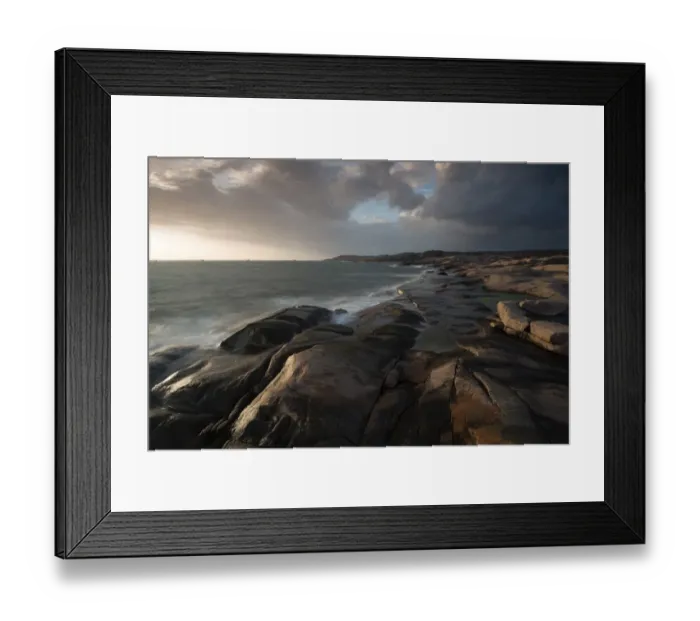 Framed Print : Coast, Ramsvik in Smogen, Bohuslan, Sweden Framed Print : Coast, Ramsvik in Smogen, Bohuslan, Sweden