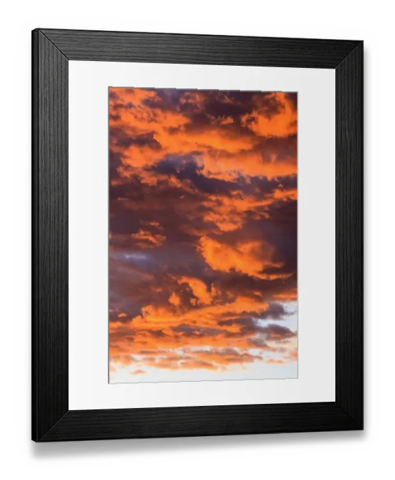 Framed Print : Cloud formations, evening sky, Namibia Framed Print : Cloud formations, evening sky, Namibia