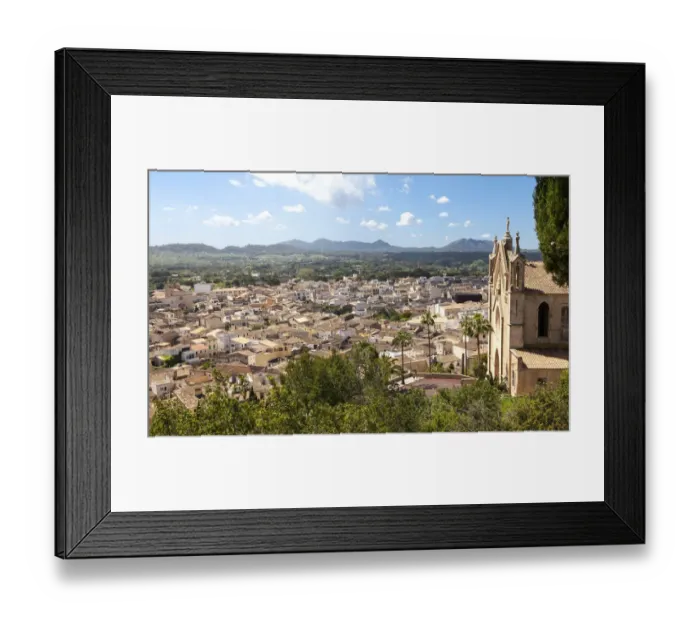 Framed Print : View of the town of Arta with the parish church Transfiguracio del Senyor, Arta, Majorca, Balearic Islands, Spain Framed Print : View of the town of Arta with the parish church Transfiguracio del Senyor, Arta, Majorca, Balearic Islands, Spain