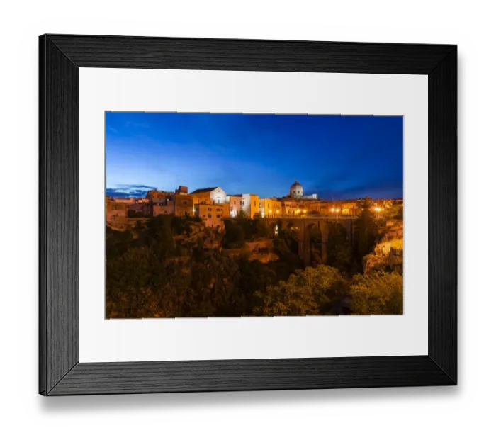 Framed Print : View of the Gravina di San Marco Gorge, historic centre, cave city Massafra, Murgia Tarantine, Taranto, Apulia, Italy Framed Print : View of the Gravina di San Marco Gorge, historic centre, cave city Massafra, Murgia Tarantine, Taranto, Apulia, Italy
