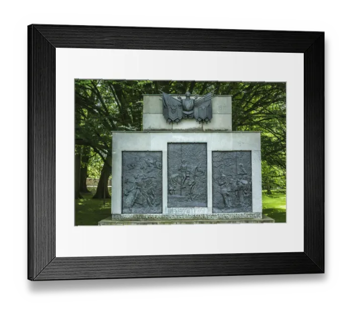 Framed Print : Memorial to the fallen of the Cuirassier Regiment of Driesen, Westphalian regiment, Nr. 4. Promenade, Munster, Munsterland, North Rhine-Westphalia, Germany Framed Print : Memorial to the fallen of the Cuirassier Regiment of Driesen, Westphalian regiment, Nr. 4. Promenade, Munster, Munsterland, North Rhine-Westphalia, Germany