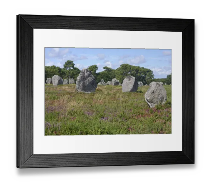Framed Print : Carnac stones, menhirs near Carnac, Departement Morbihan, Brittany, France Framed Print : Carnac stones, menhirs near Carnac, Departement Morbihan, Brittany, France
